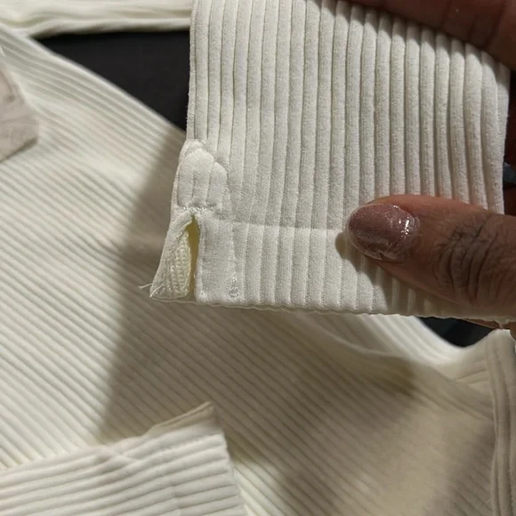 1194. Free People XYZ Recycled Turtleneck Bodysuit - Picture 6 of 6